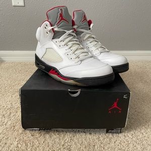 Jordan Retro 5 Fire Red Men’s 13